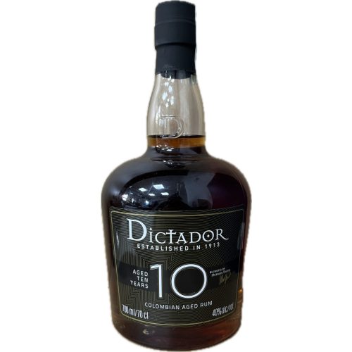 Dictador 10 éves rum