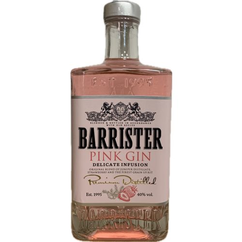 Barrister Pink gin