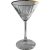 ELYSIA GOLDEN TOUCH Martini kehely (Y), 220ml - Pasabahce