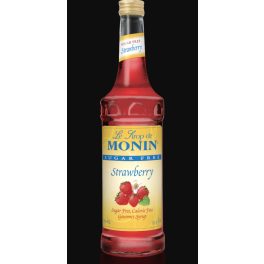 MONIN CUKORMENTES EPER SZIRUP (SUGARFREE STRAWBERRY) 0,75L