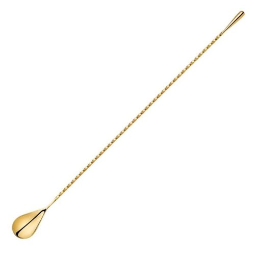 Bar Spoon TEARDROP - Golden, 40cm