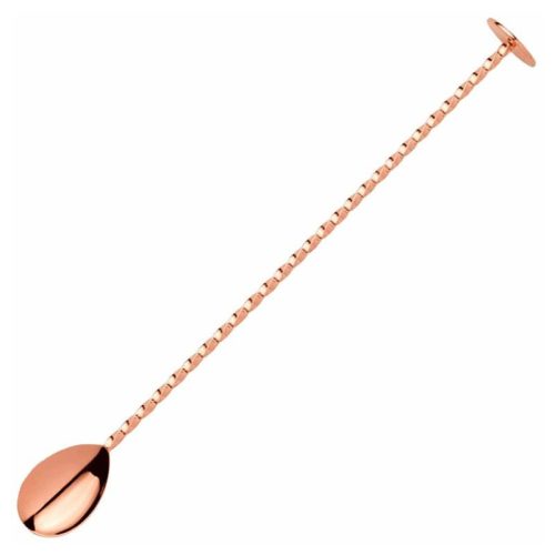Professional Copper Plated Classic Bar Spoon, 27cm