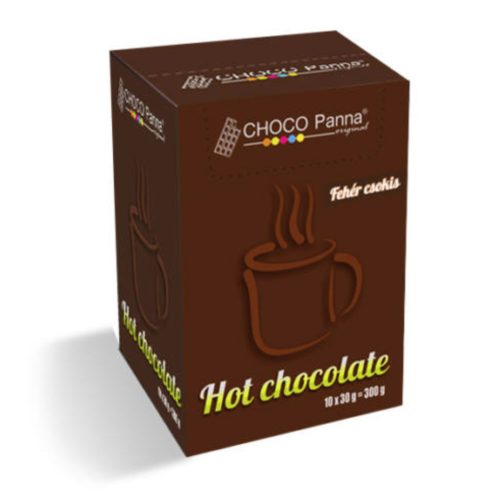 CHOCO PANNA FEHÉR FORRÓ CSOKOLÁDÉ (WHITE CHOCOLATE) 10 X 30G / DOBOZ